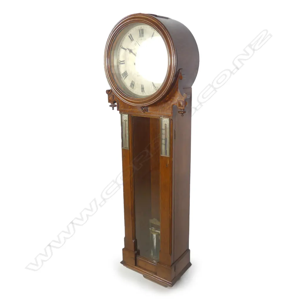 A c1800 Brysons of Edinburgh large regulator wall clock Image 1++