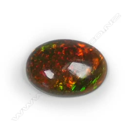 A 1.47ct oval cabochon natural opal