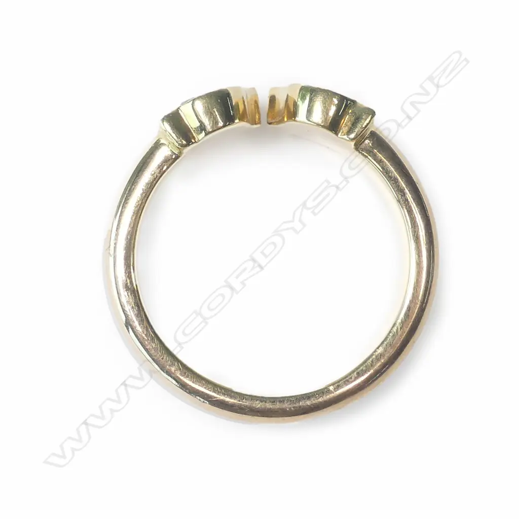 A Cartier 18ct yellow white and rose gold diamond ring Image 1++