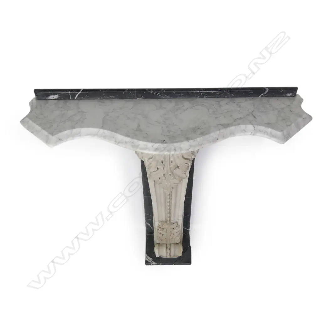 A marble console table Image 1++