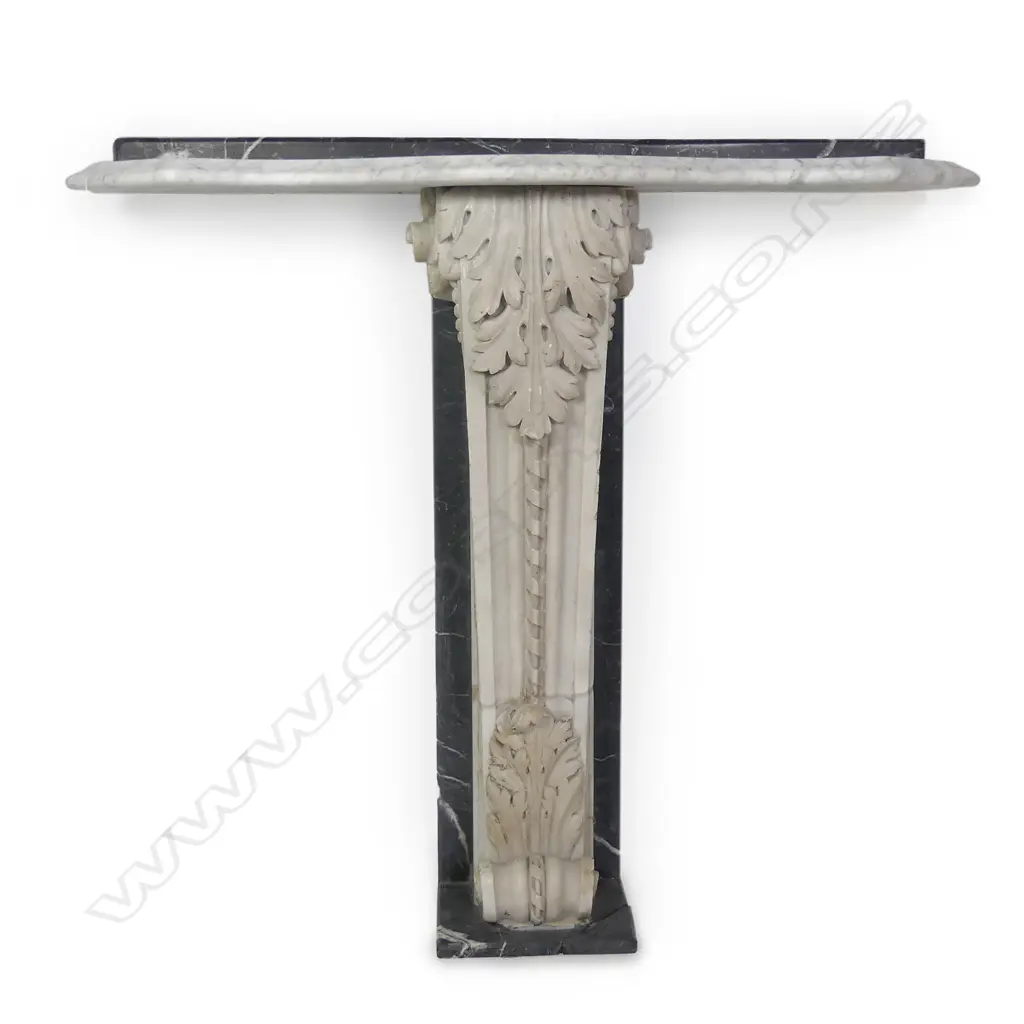 A marble console table Image 1++