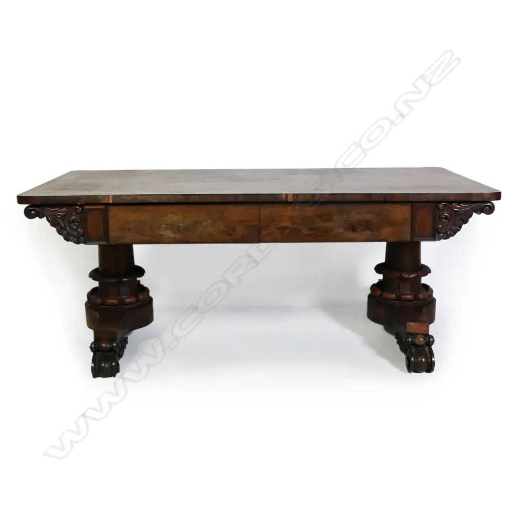 A Regency rosewood table Image 1++
