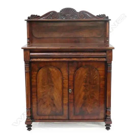A Regency mahogany small chiffonier
