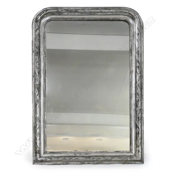 A French style over mantel mirror