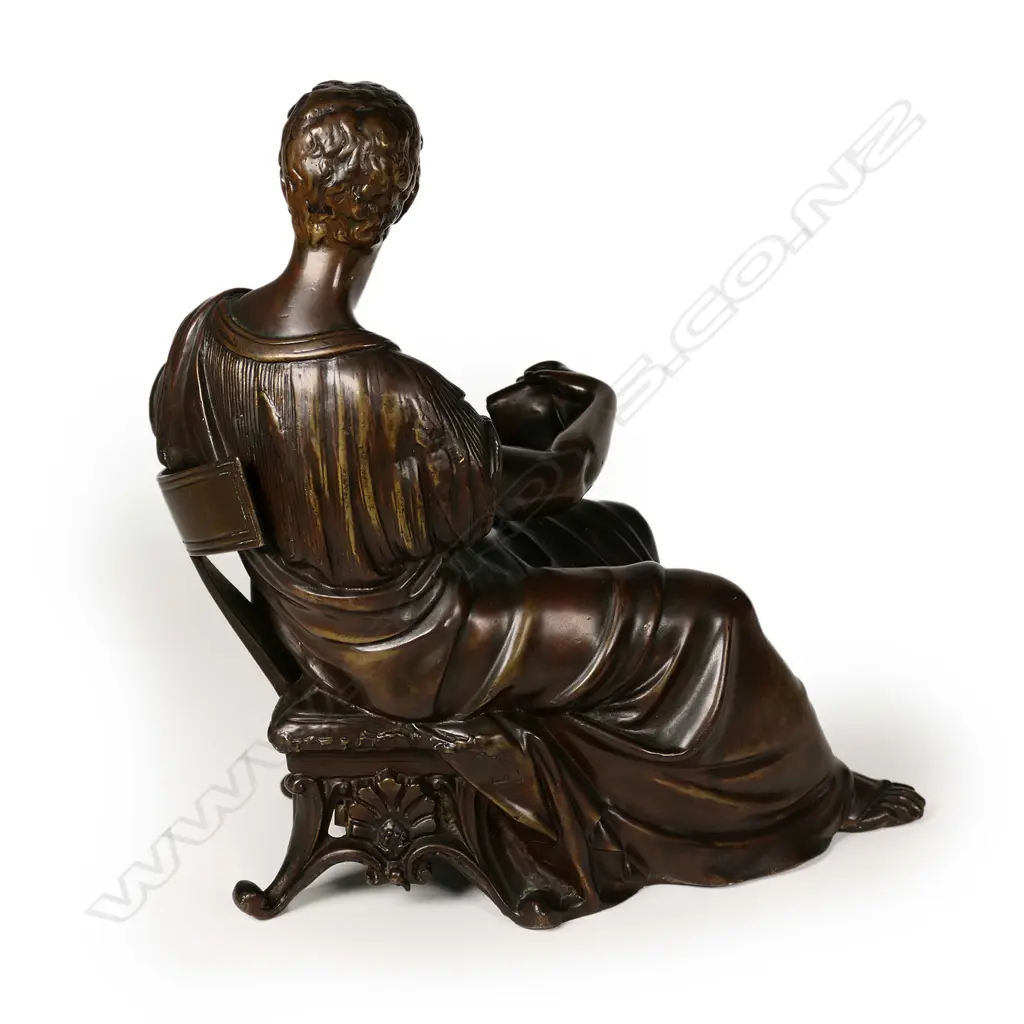 A bronze of the Emperor Tiberius Image 1++