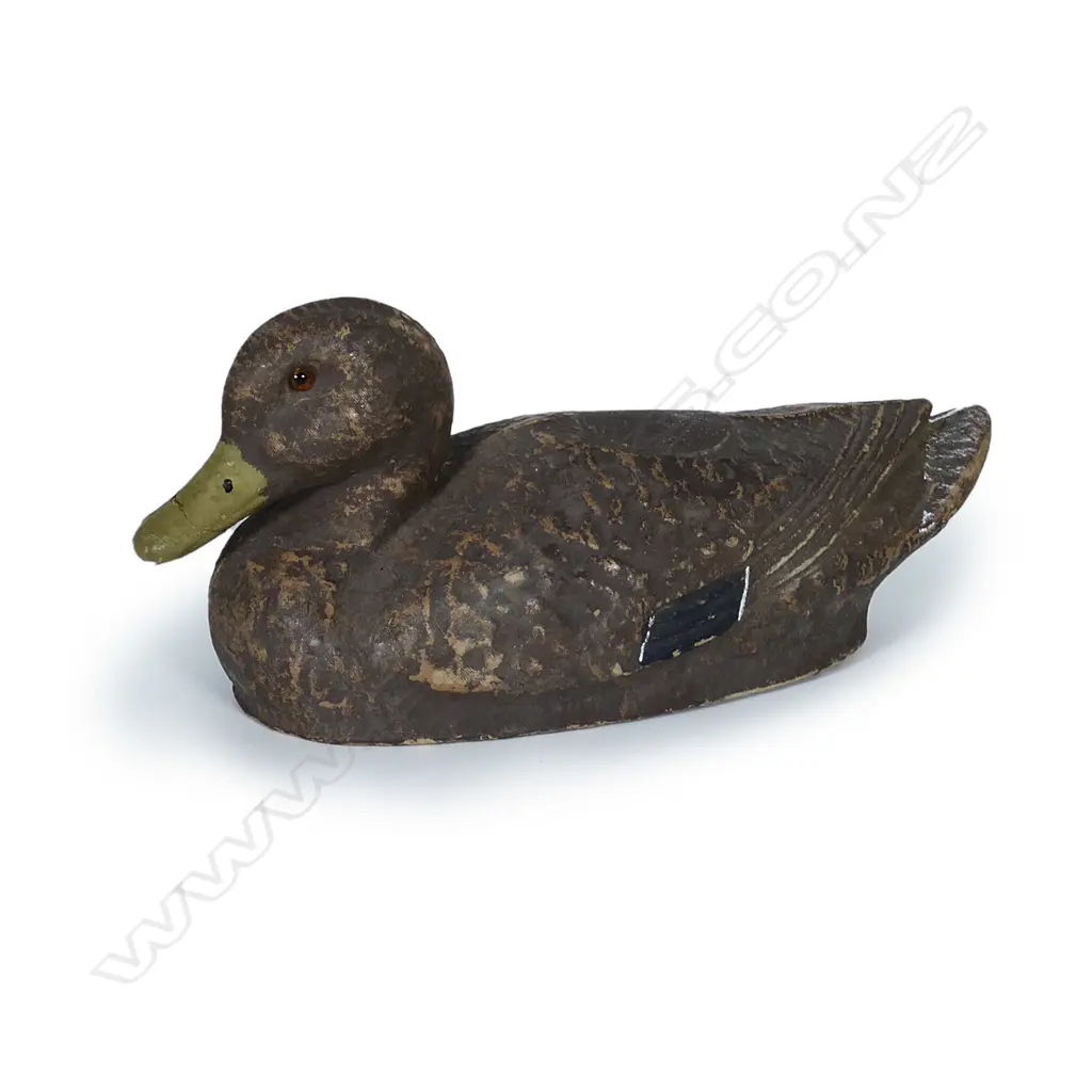 A c.1940 15" Higgins 'Life-like' duck decoy Image 1++