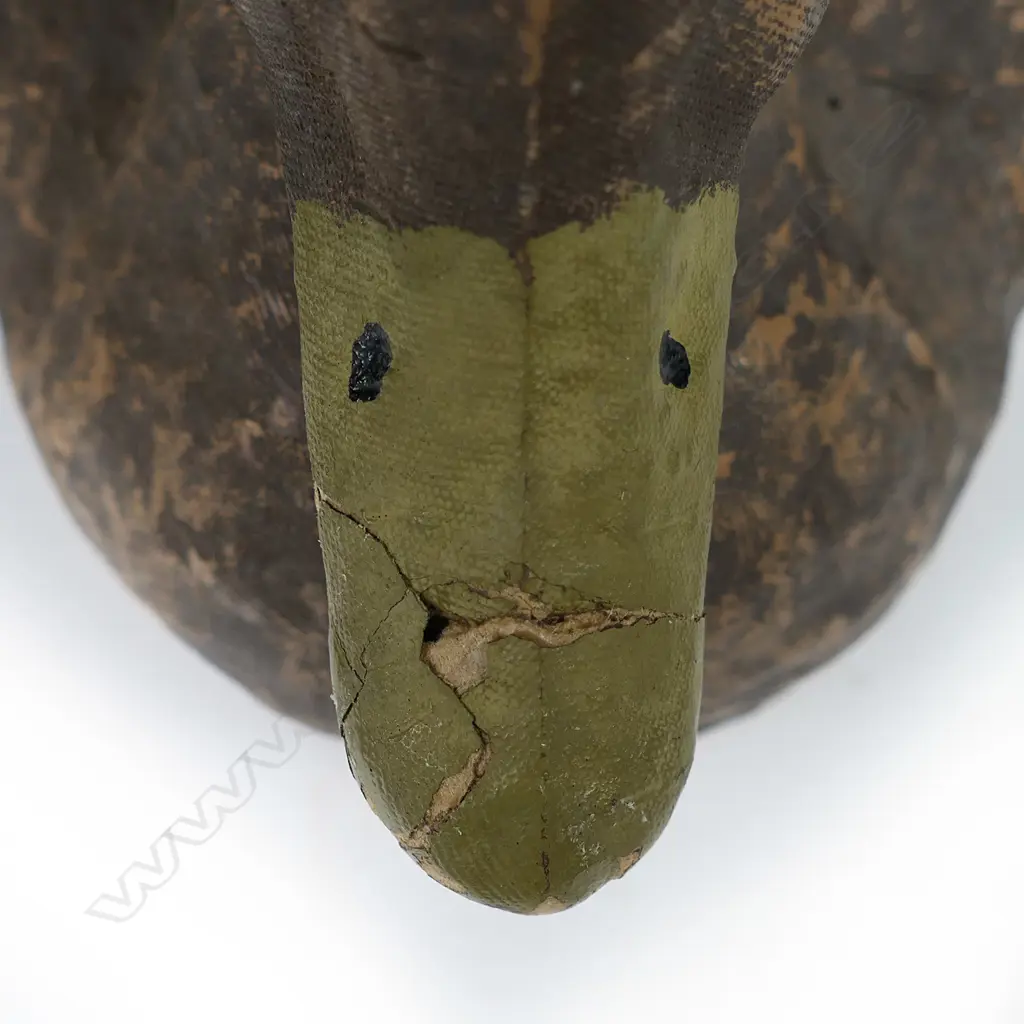 A c.1940 15" Higgins 'Life-like' duck decoy Image 1++