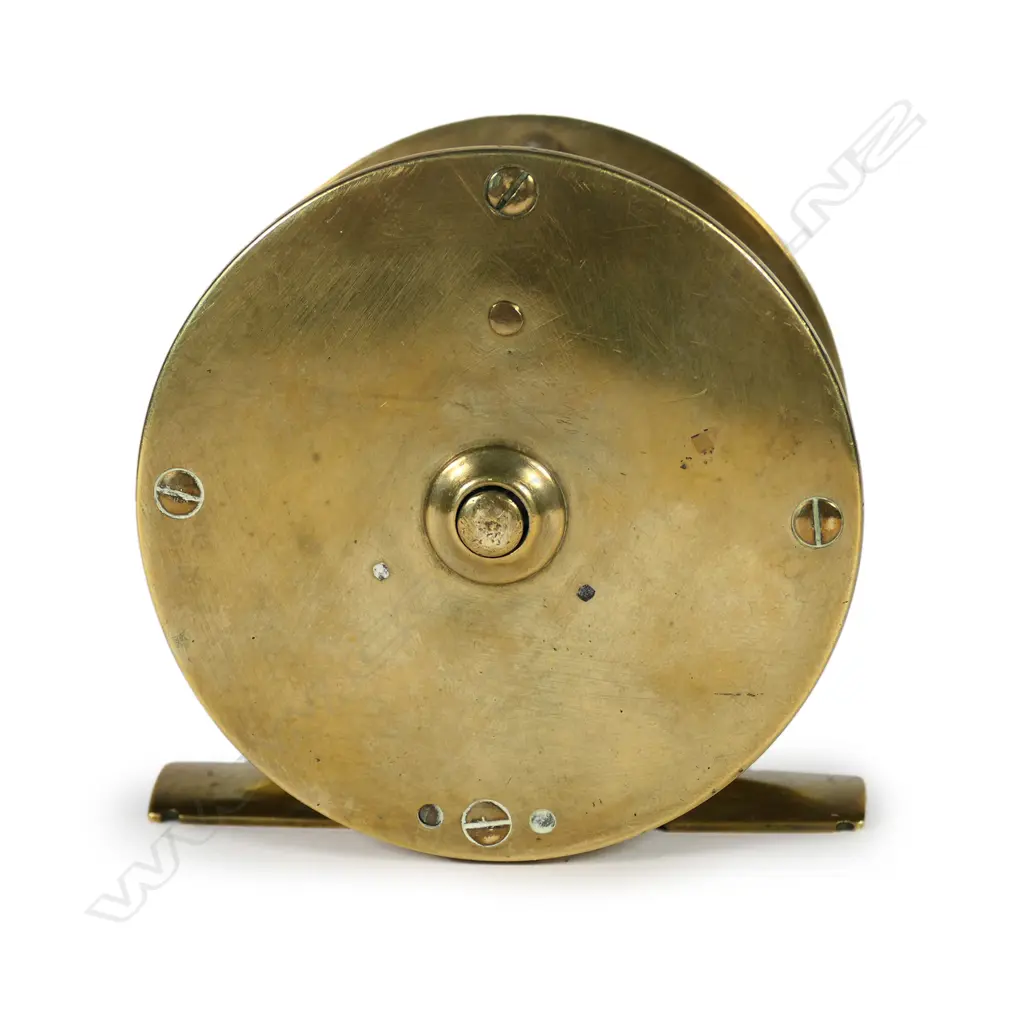 An 1860 2 5/8th" Dougall crank wind fly reel Image 1++