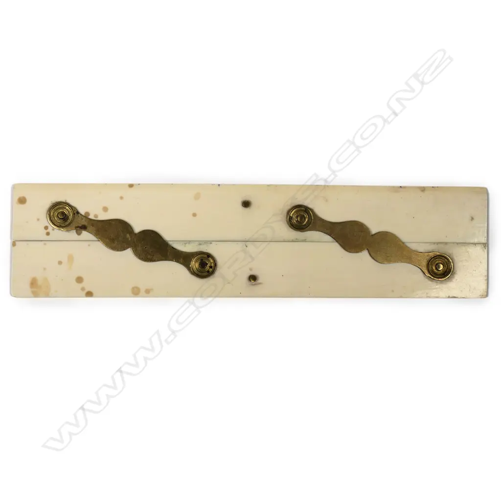 IVORY 6" PARALLEL RULE Image 1++