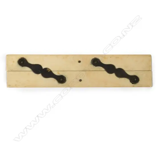 IVORY 6" PARALLEL RULE