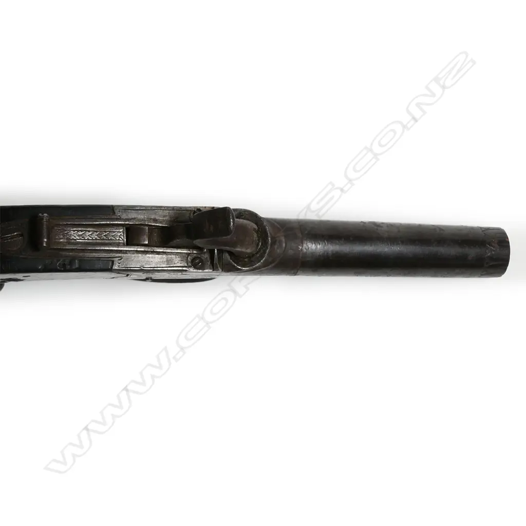 A 19thC percussion pistol Image 1++