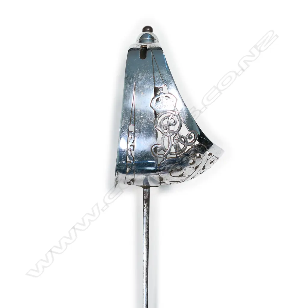 An Edward VII parade sword in scabbard Image 1++