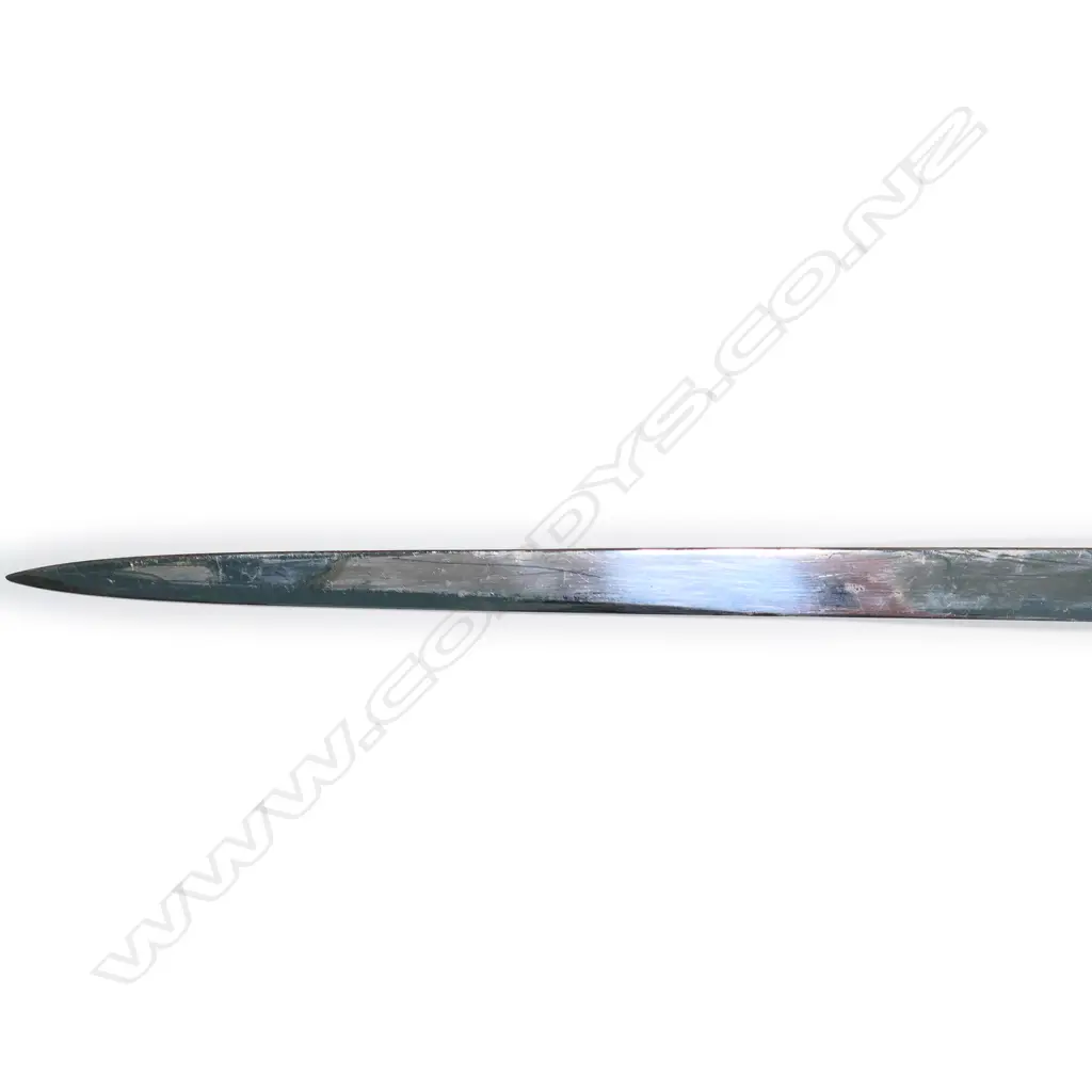 An Edward VII parade sword in scabbard Image 1++