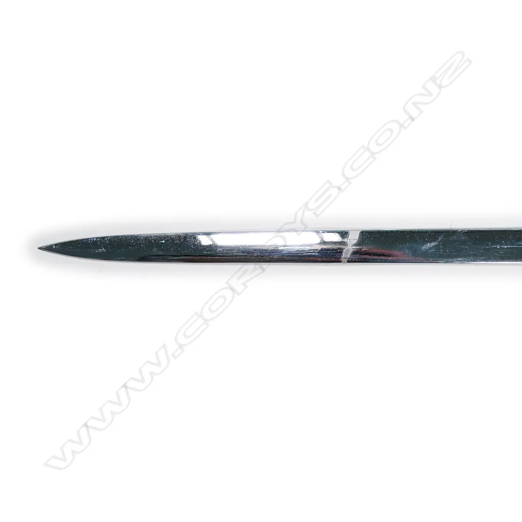 A George V parade sword in leather scabbard Image 1++