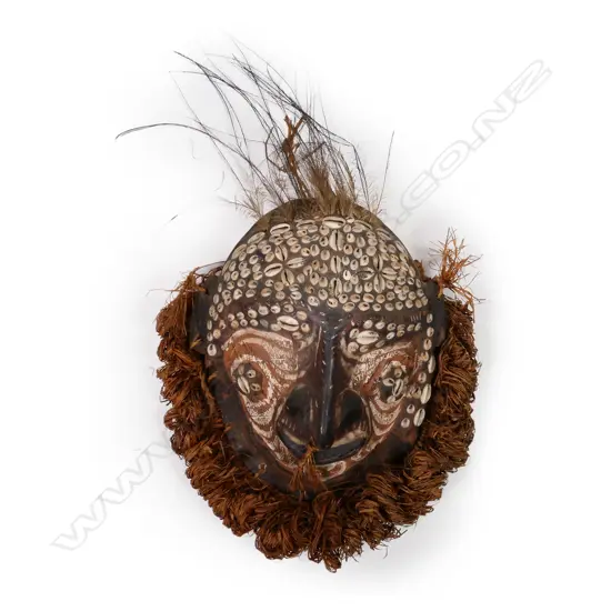 A PNG Sepik River tribal mask