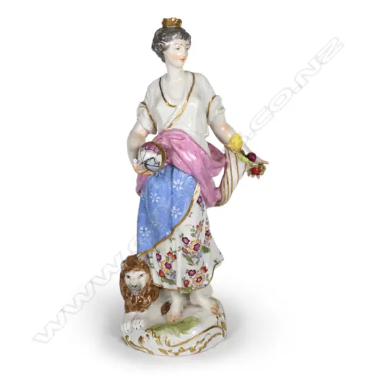 A 19thC porcelain figure of Catherine the Great