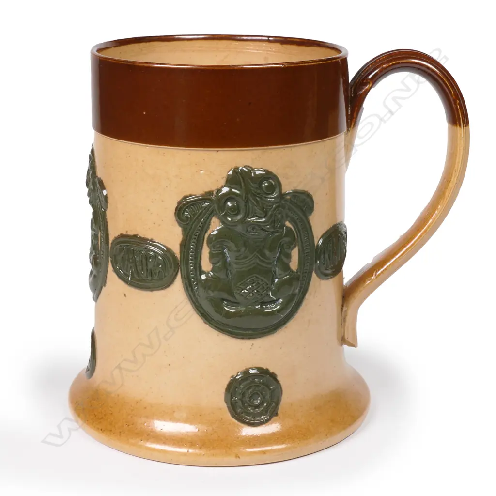 A Royal Doulton ‘Maori Art’ stoneware mug Image 1++