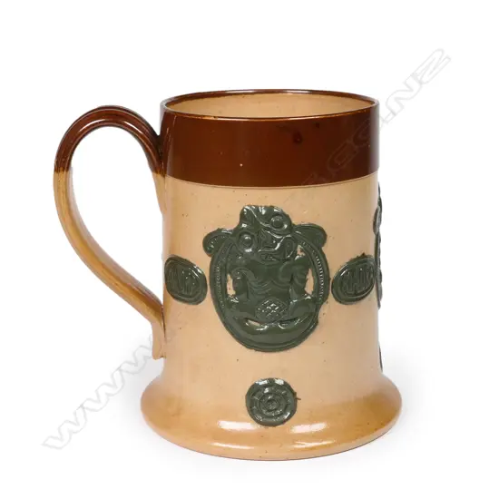 A Royal Doulton ‘Maori Art’ stoneware mug