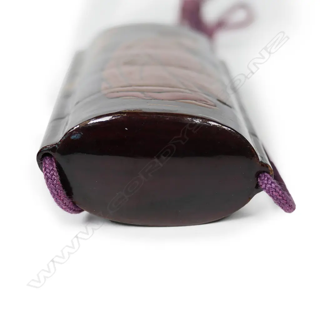 An old Japanese black lacquer inro Image 1++