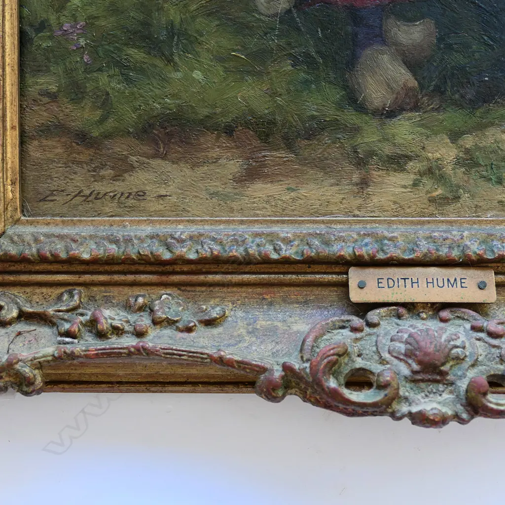 Edith Hume (act.1862-1906 British Image 1++