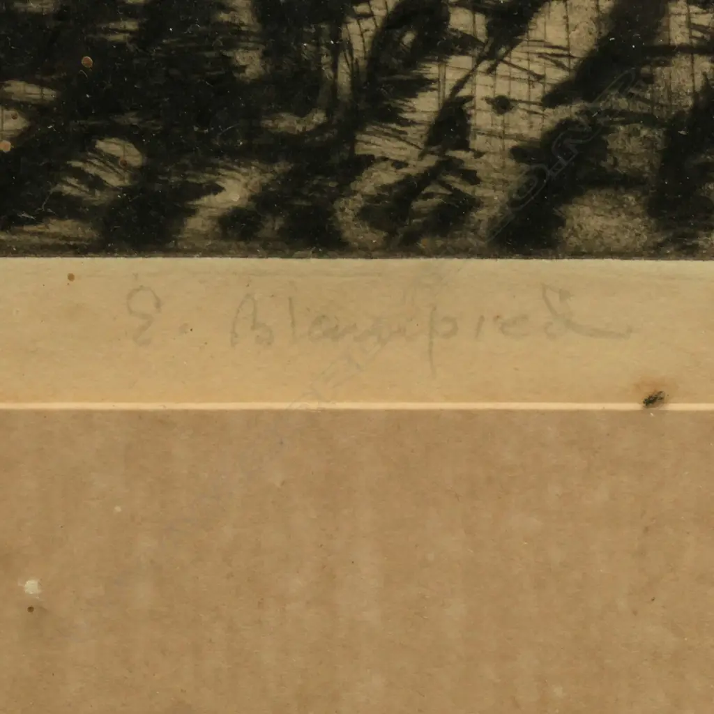 Edmund Blampied (UK 1886-1966) 'Returning to the Stable (1920)' Image 1++