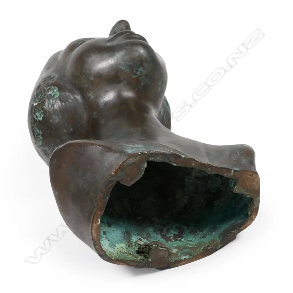 A bronze bust of a woman Image 1++