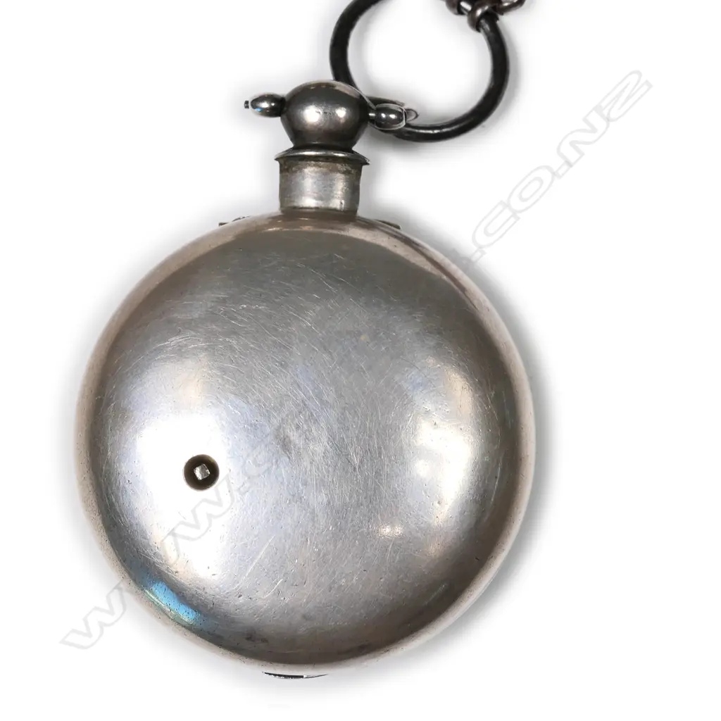 A William IV silver pair cased pocket watch Image 1++