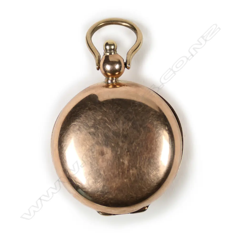 A late Victorian 9ct gold sovereign case Image 1++