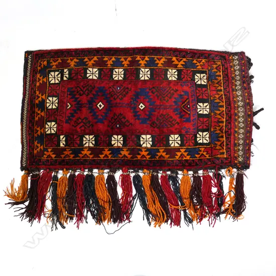 An Afghan large pillow cover