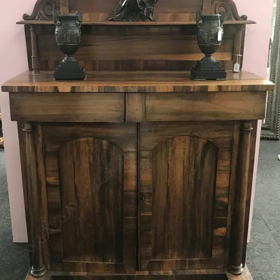 A Regency rosewood chiffonier