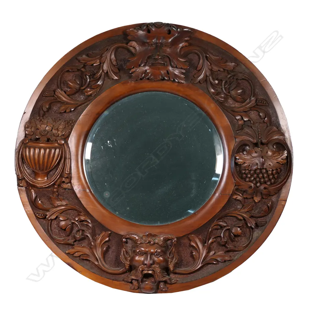 An impressive kauri mirror Image 1++