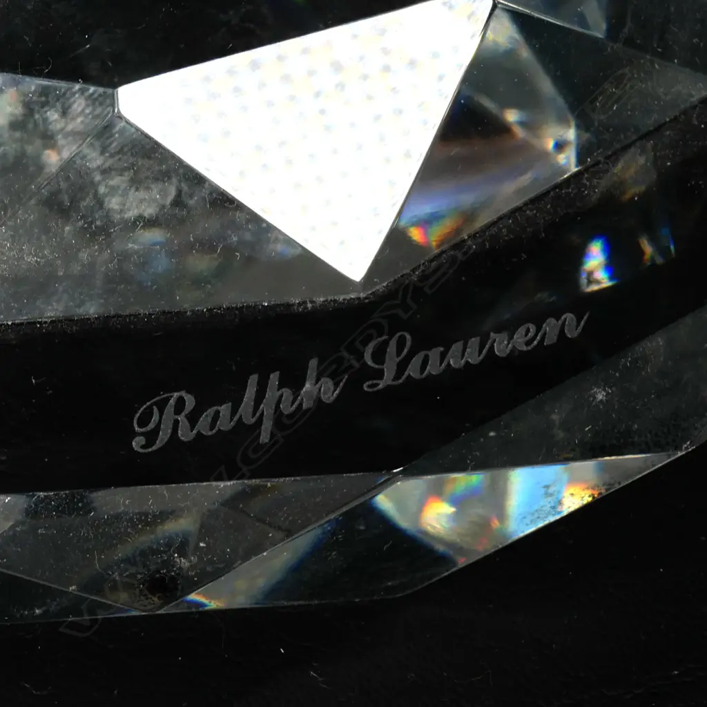 A pair of Ralph Lauren 'Daniela' crystal table lamps Image 1++