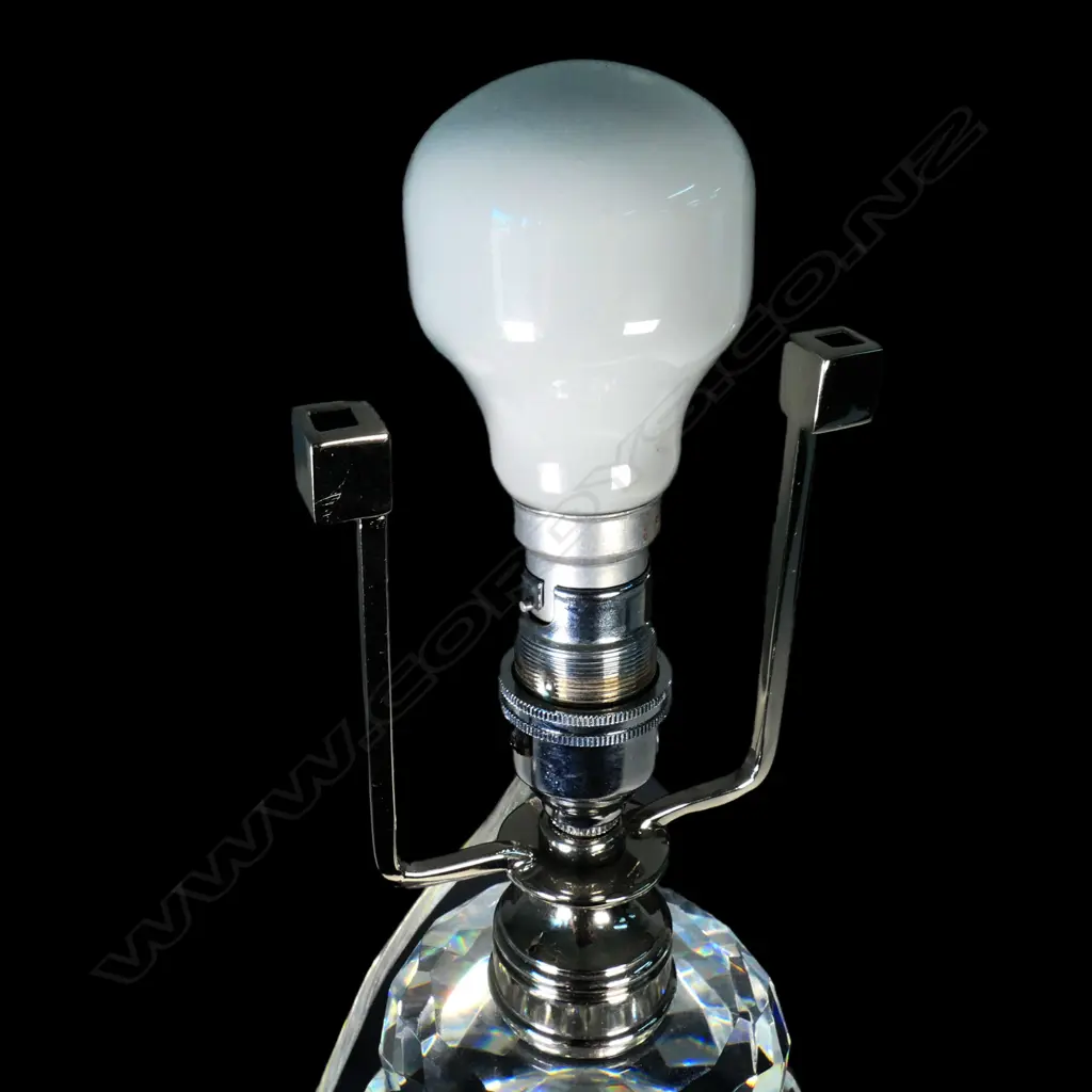 A pair of Ralph Lauren 'Daniela' crystal table lamps Image 1++