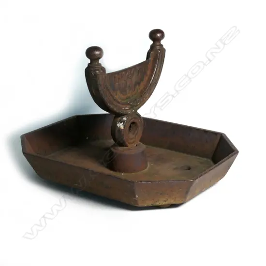 A Victorian 'Kenrick' cast iron boot scraper
