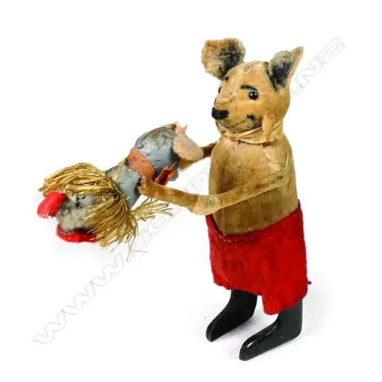 A vintage Schuco clockwork toy