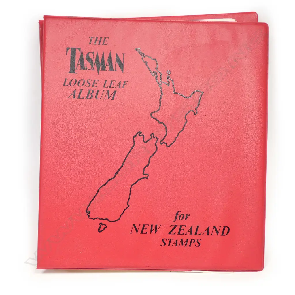 A N.Z. used stamp collection Image 1++