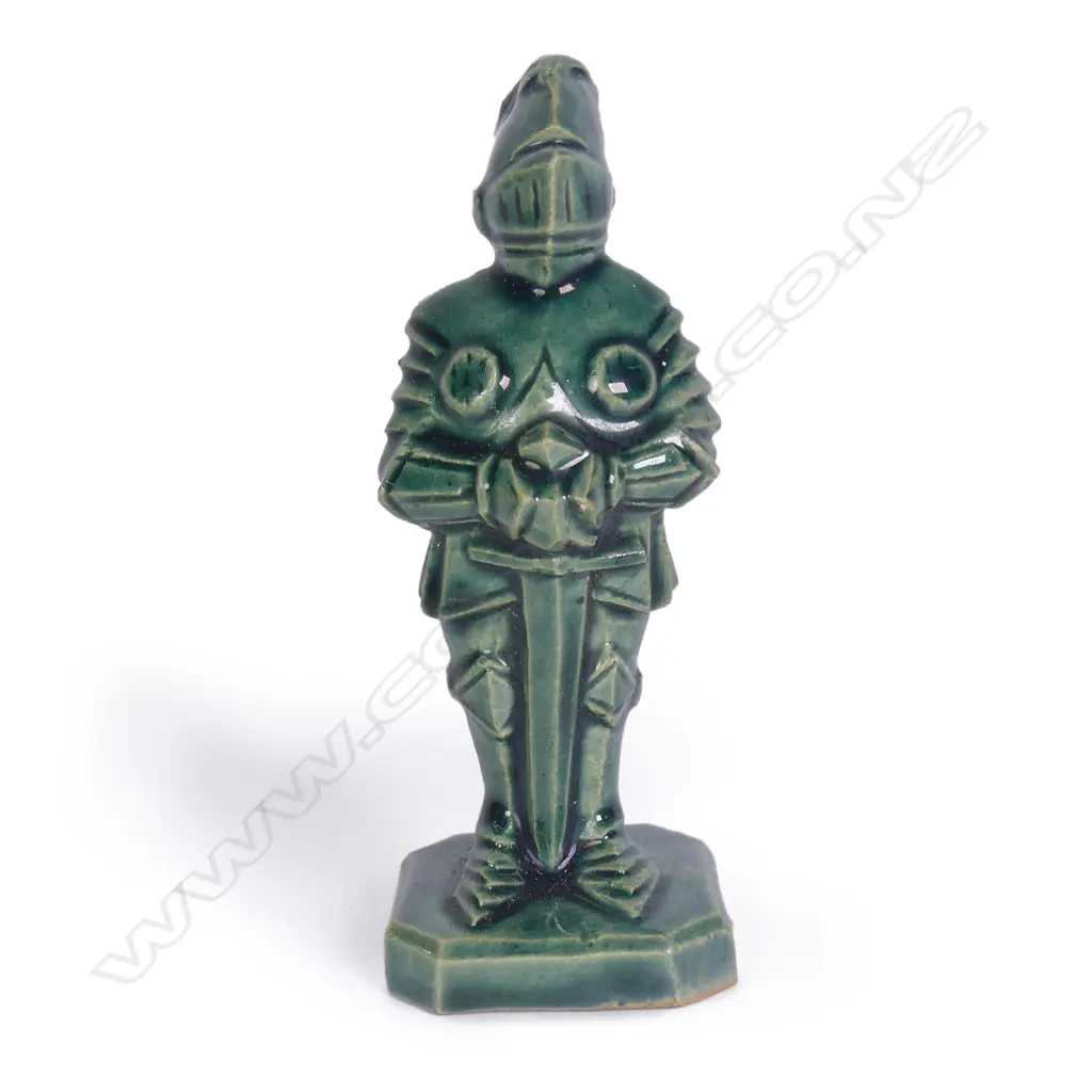A N.Z. Jack Hutchison pottery knight figure Image 1++