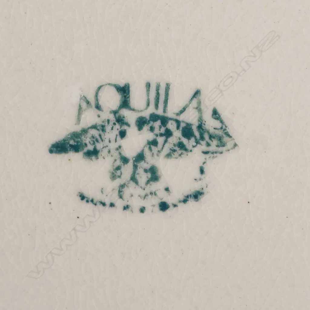 A NZ Aquila Pottery large plaque Image 1++