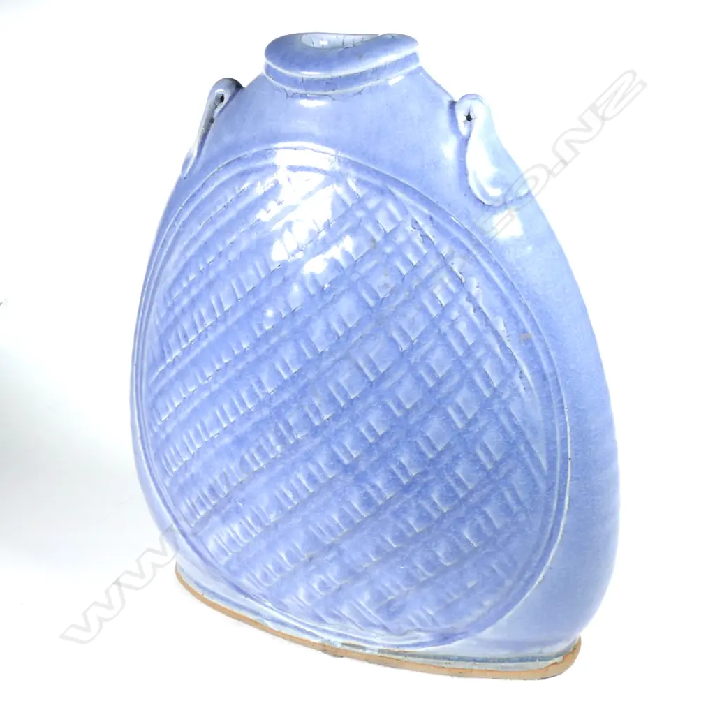 Toby Stafford blue glazed vase Image 1++