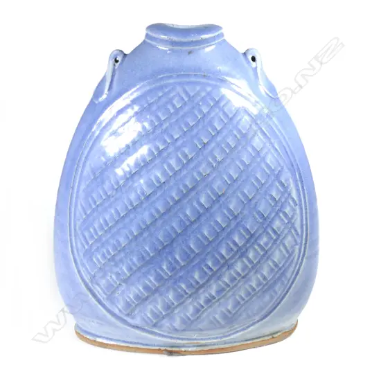 Toby Stafford blue glazed vase