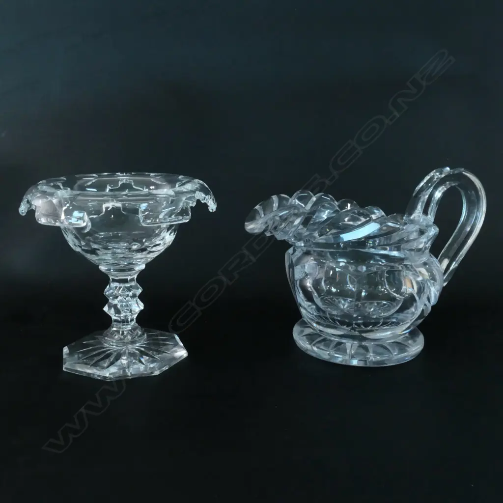 Two Regency glass items Image 1++