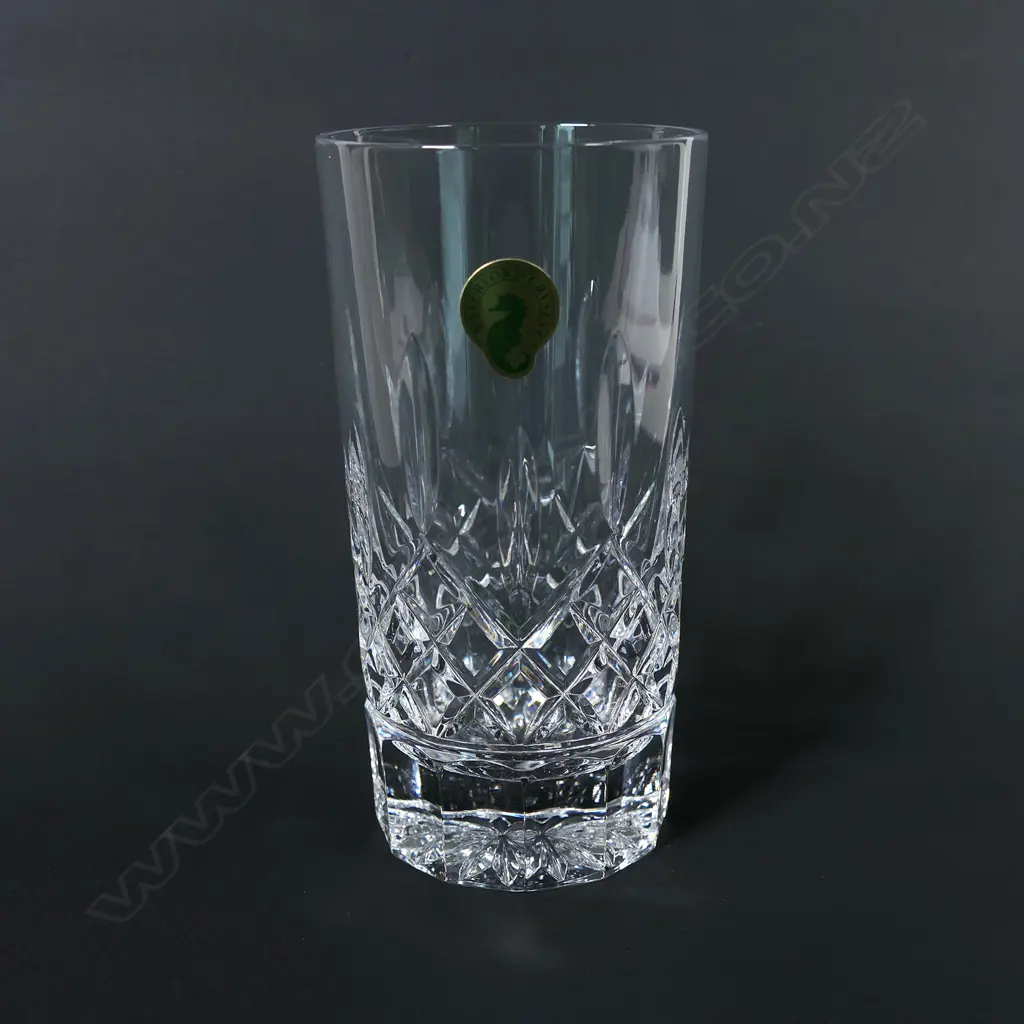 Set of six Waterford crystal 'Lismore' hi-ball glasses Image 1++