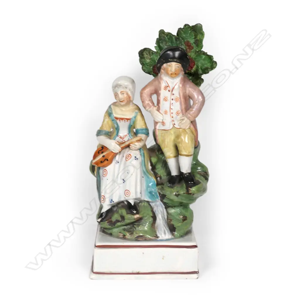 A Georgian Staffordshire flatback Image 1++