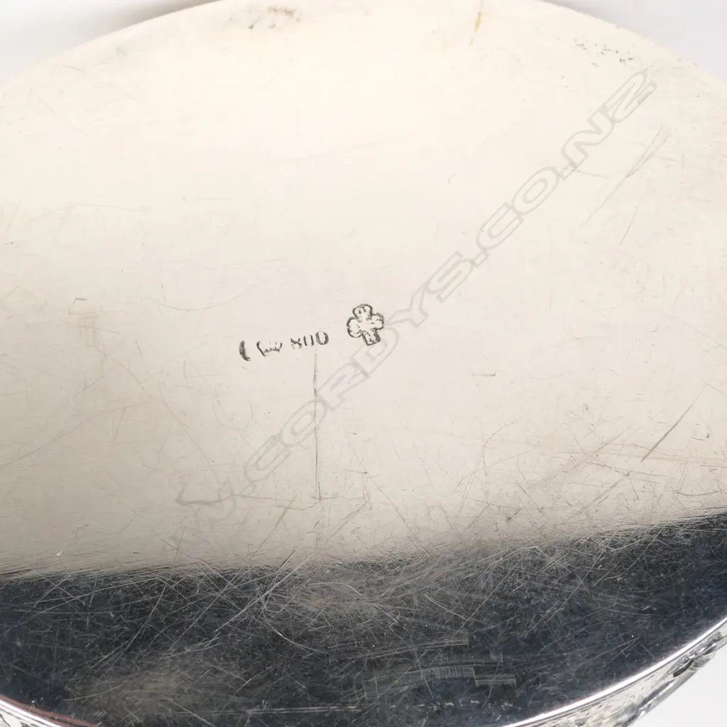 A Hanau .800 silver box Image 1++