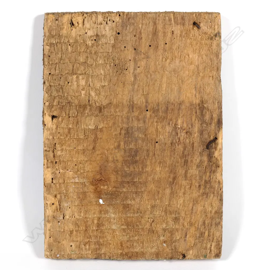 A small 19thC Russian icon of Christ as Salvator Mundi Image 1++