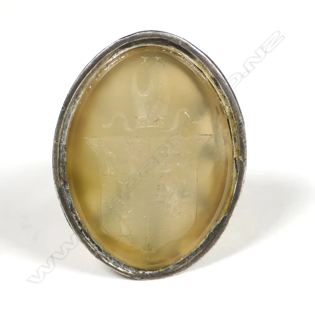 A Victorian silver gilt fob seal Image 1++