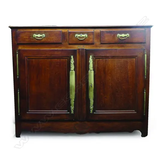 A French country oak buffet