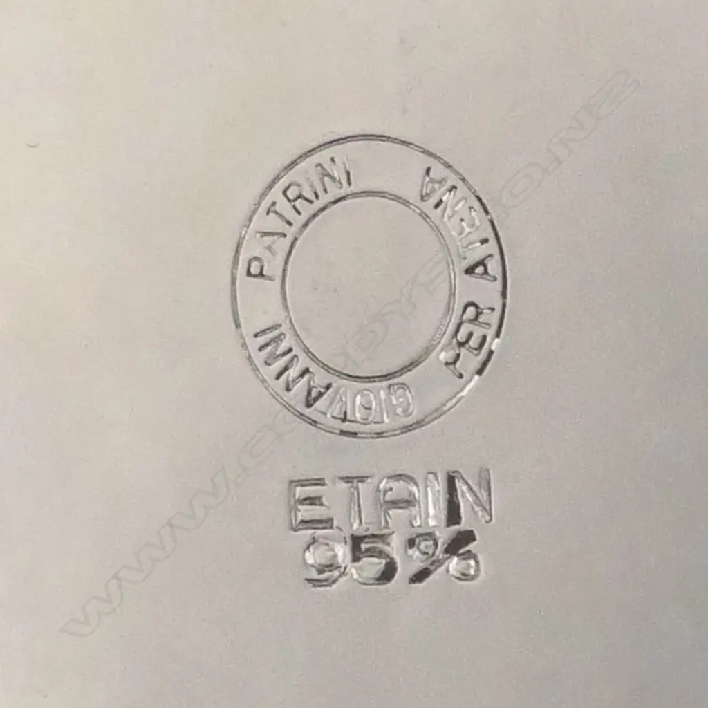 A pewter 'Portaghiaccio Impero' (Empire Ice Bucket) designed by Giovanni Patrini for Atena Image 1++