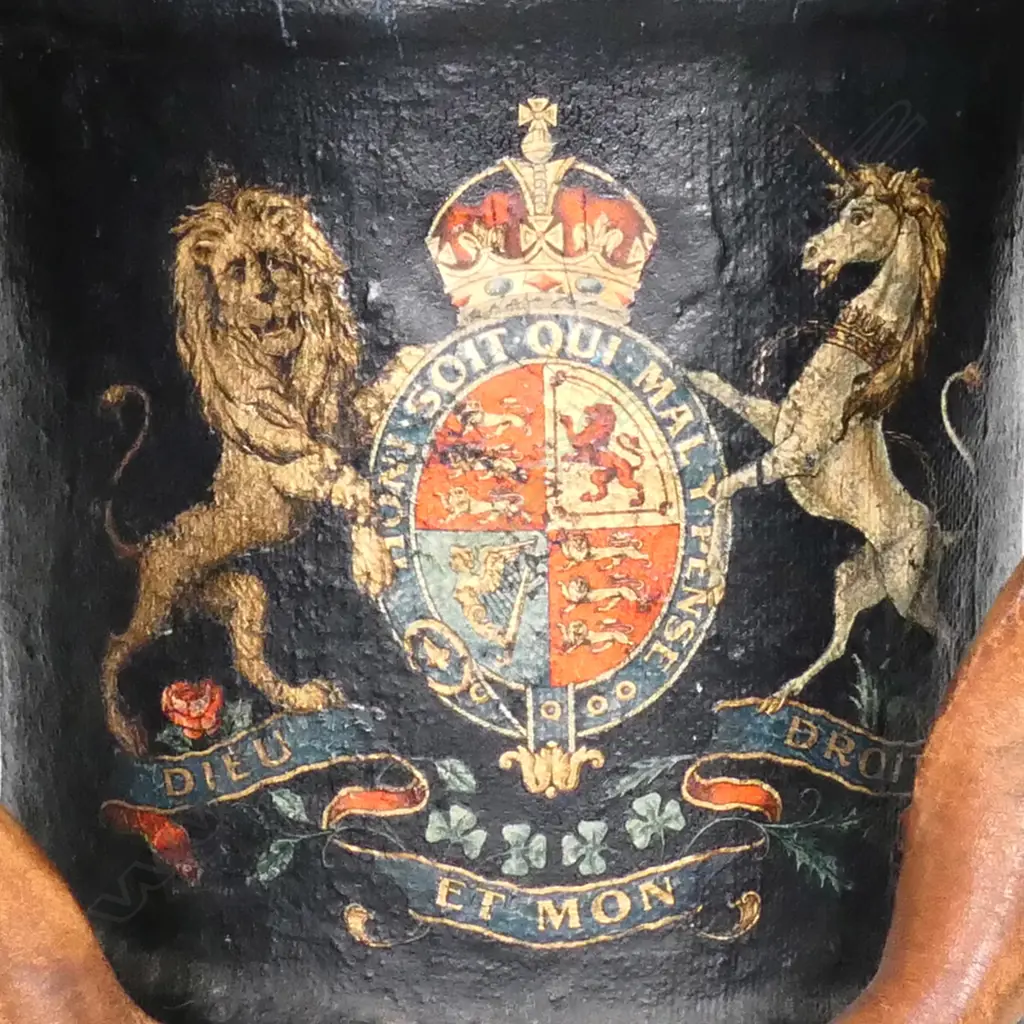 A British Naval cordite charge bucket (Clarkson Case) Image 1++