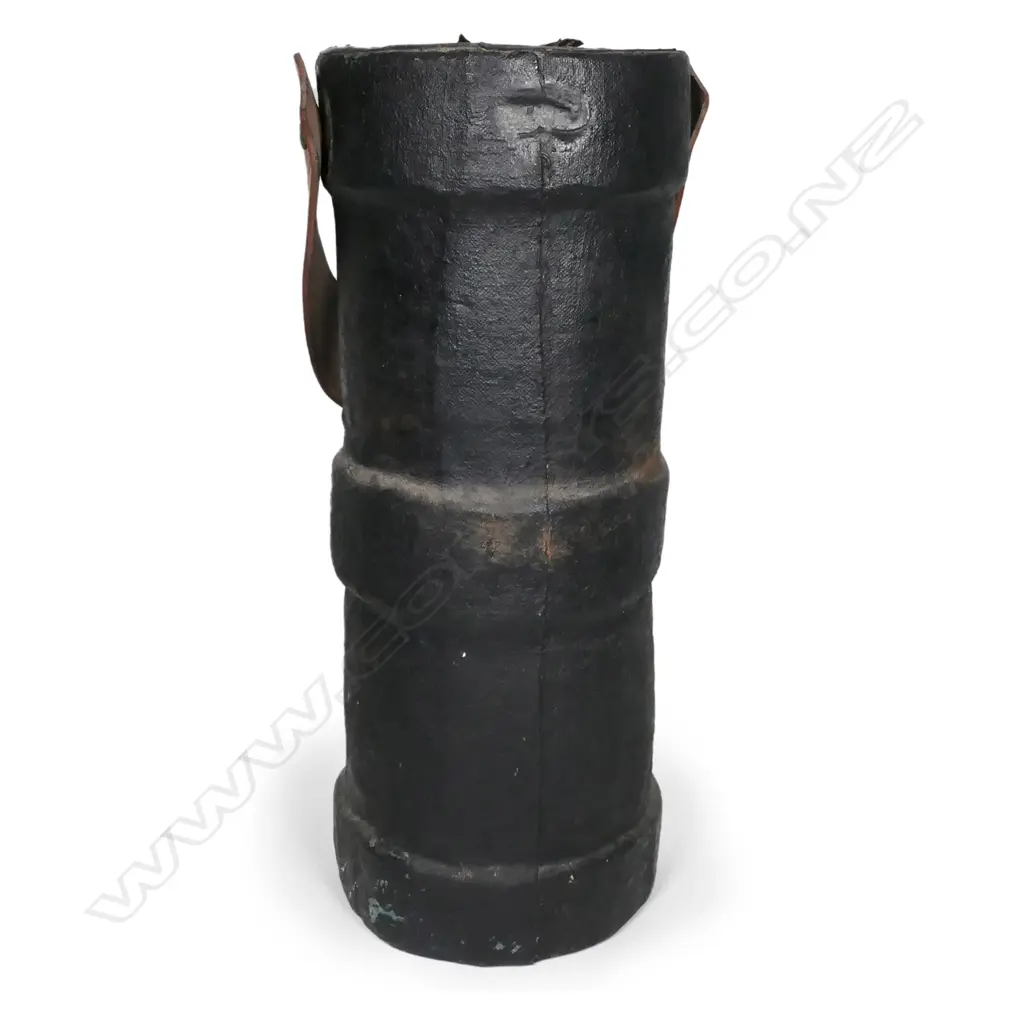 A British Naval cordite charge bucket (Clarkson Case) Image 1++